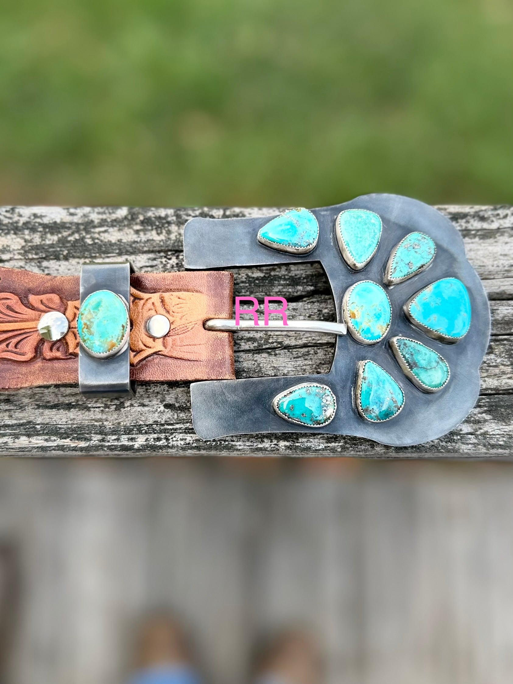 Turquoise Belt Buckle