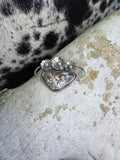 Twilly Slide – Sterling Silver & Wild horse