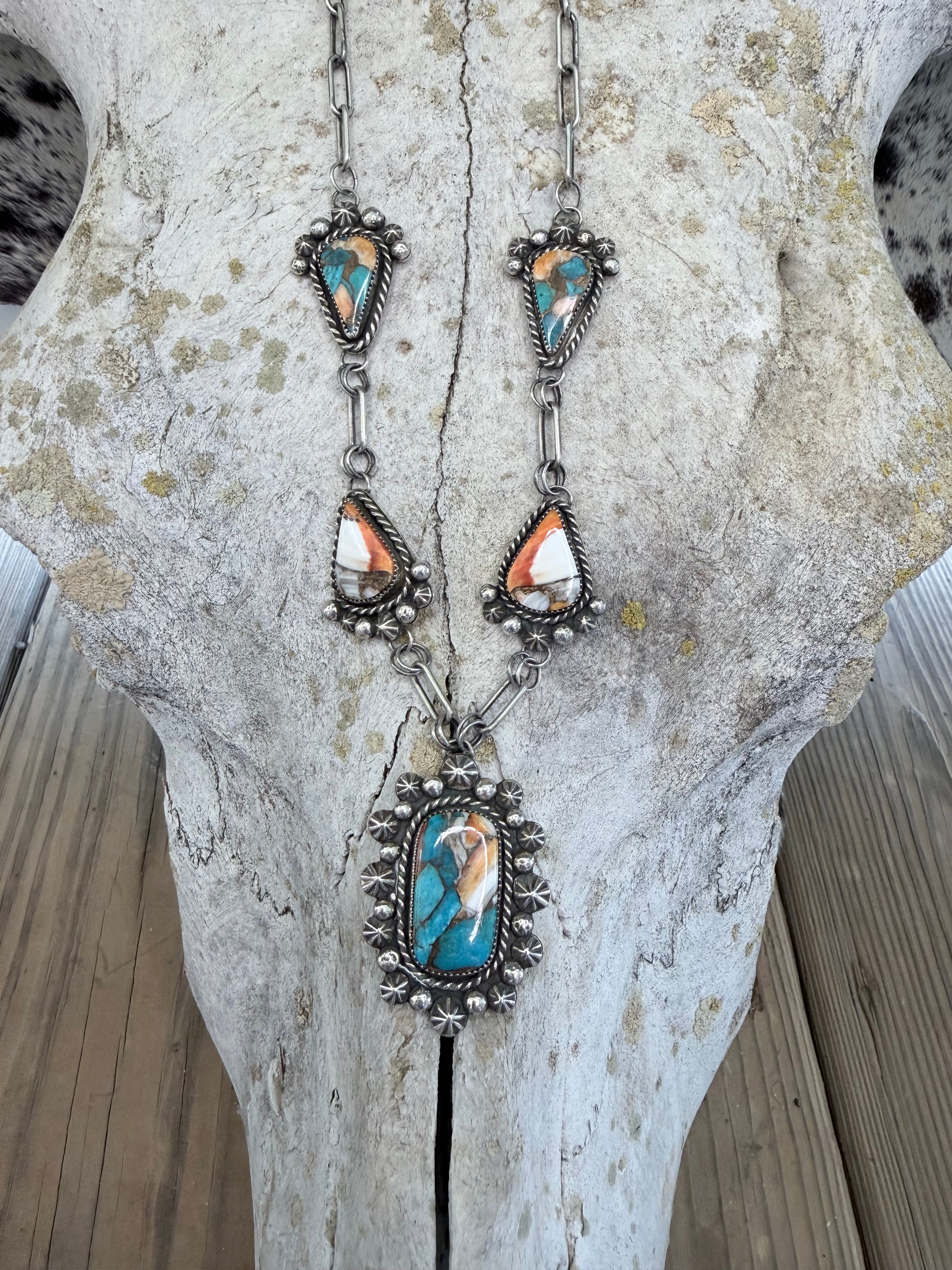 Handmade Lariat Necklace by Dawn Cline